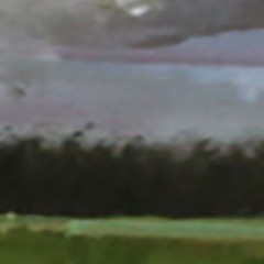 LANDSCAPE Oil painting contemporary 8x12UKRAINE