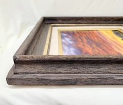 2009 Signed/Framed „Sunset“ Oil Painting by Martin Pavletich/Orange Red/Yellow