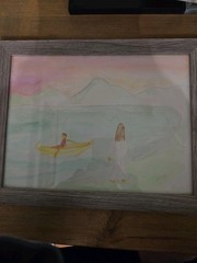 9 x 12 Original, Christian Art Painting Signed