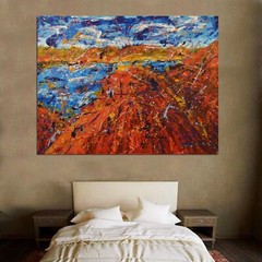 Mark Little original￼￼, Painting 81” X 62” Extra Large,Abstract,Modern, Pop XL
