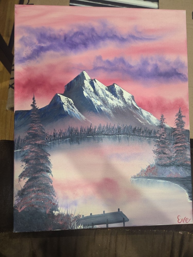 Folk Art Painting 20″ x 16″