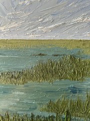 The Everglades Original Hand Painted Impasto Oil Painting 16×20 Signed