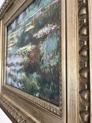 Claude Monet Oil On Canvas Style Of 1840- 1926 Amazing Painting