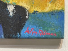 Leroy Neiman PAINTING – Baseball painting – Joe Dimaggio