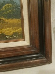 16″ x 12″ Landscape Oil Painting by P. Klaus, Nice