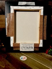 Acrylic PAINTING STILL LIFE Of Candle FRAMED Signed 8×10 By TTT Art