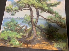 Wonderful signed and 1974 dated William A. Drake Framed oil