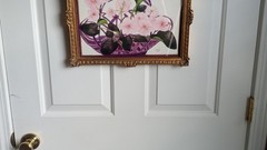 Zetta Jones Original Floral Watercolor Painting Signed Fine Art Framed Flower