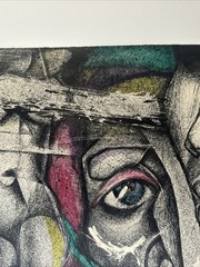 Surrealist Painting Russian Expressionism Abstract Modernism Sopp Drawing USSR