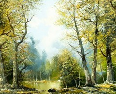 Josef Kugler (Germany,Austria,1913-2011) oil painting 153297