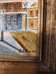 Original Vintage Paul SAMSON oil On Canvas New ORLEANS PAINTING