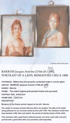 Jacques-Antoine Barrois (1766-after 1811) „Elderly married couple“, miniature