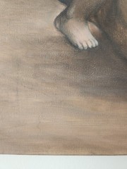 Rod Henderson Original Surrealist Painting „Tumbling Twins“