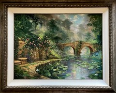 JAMES COLEMAN – A SPRING TO REMEMBER 30″ x 40″ ORIGINAL OIL CANVAS
