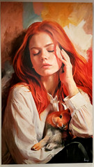 Hyper-Realistic Original Cuban Art Painting by Yosvany Arango Serene