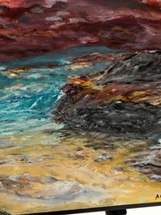 Amy Kennedy Lewis, Rockport Massachusetts Coastal Scene, 2012