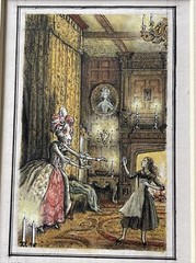 Charles Williams Stewart ILLUSTRATION GHost Story DRAWING PAINTING Famous Art