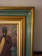 artist june marie african musicians beautifully Framed Signed COA