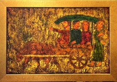 Levan Mosiashvili (Georgian, Abroad), Modern Abstract c. 2011 O/C „My Georgia“!