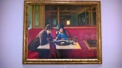 Oil Painting Original 120x150cm Framed Andrey Shcheglov Homage to J.Beraud