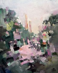 Rejuvenation 8×10 Oil painting impressionist landscape fine art