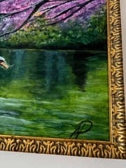 Painting – Stillness Beneath Bloom