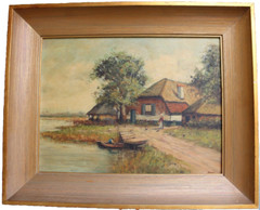 Landscape/American Art/Oil Painting/Signed/Framed