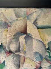 MID CENTURY PAINTING CUBIST CUBISM ABSTRACT EXPRESSIONISM EXHIBITED SURF MCGHEE