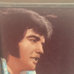 ELVIS PRESLEY VELVET PAINTING 20 x 24 Vintage Painting