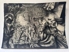 Surrealist Painting Russian Expressionism Abstract Modernism Sopp Drawing USSR