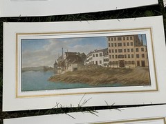 100 YEAR JOHANN JAKOB SCHNEIDER 12 PRINT WATERCOLORS 1822-1889 BASEL SWITZERLAND
