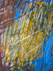 Bernard Segal c.1960’s abstract expressionist painting New Hope PA artist