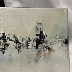 Maria Kitano Abstract Painting Oil Acrylic on Canvas