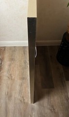 Contemporary Canvas Abstract Framed Rectangle Painting with Silver Frame 22