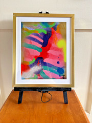 Original Murillo Painting | Breath Support | 8×10″ Mixed Media on Board | Signed