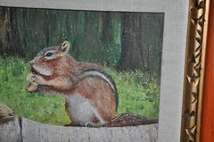 American Artist Sue Yancy original Oil on Canvas board