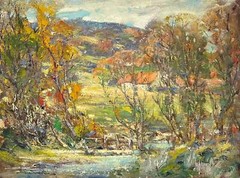 George Smith -British Impressionist -Rural Bannockburn, Scotland -circa 1929