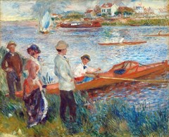 Auguste Renoir Oarsmen at Chatou Reproduction – Giclee Canvas/Paper/Stretched
