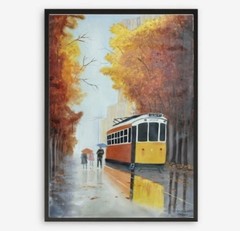 Train on the Street — A Journey Through Life