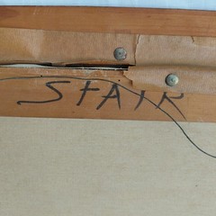 Vintage ESTELLE STAIR Painting ROCKPORT, TEXAS Estelle Stair Gallery Signed