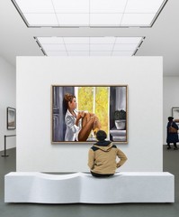 48×36 “The Morning After” Large Colorful Impressionism Abstract Realism Fine Art