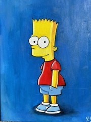 simpsons canvas