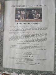 „Kansas City Dugout“ Painting By Kadir Nelson Signed Comes With…