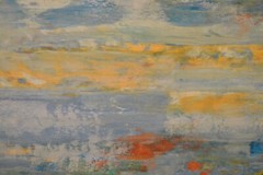 Seascape Mark Little Professional Painting 81” X 62”(6ft 9in)Abstract Modern XL