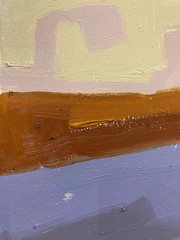 Modern Landscape Original Oil Painting Unique Abstract 11×14 Aldo Cherres Art
