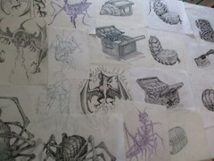 COLLECTION DRAWINGS ILLUSTRATION ANIMATION ART CREATURES PORTRAIT COMIC ART