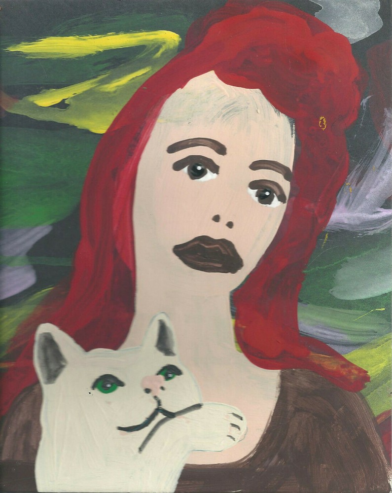 Annie with Laurie by William Mayer new york artist surreal impressionist