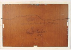 1978 ELLERY THOMPSON PAINTING CHARLES W MORGAN MASTERPIECE WHALER SHIP MYSTIC CT