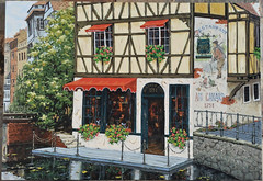 Viktor Shvaiko The Drake Hand Embellished PP 5/5 art STRETCHED CANVAS XL 55″