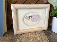NANCY COOPER FUNK WATERCOLOR PRINT KENNEBUNKPORT MAINE Vintage Cats Kitty 36/100
